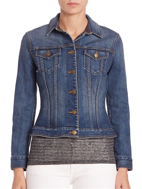 burberry peplum denim jacket|net a porter burberry jacket.